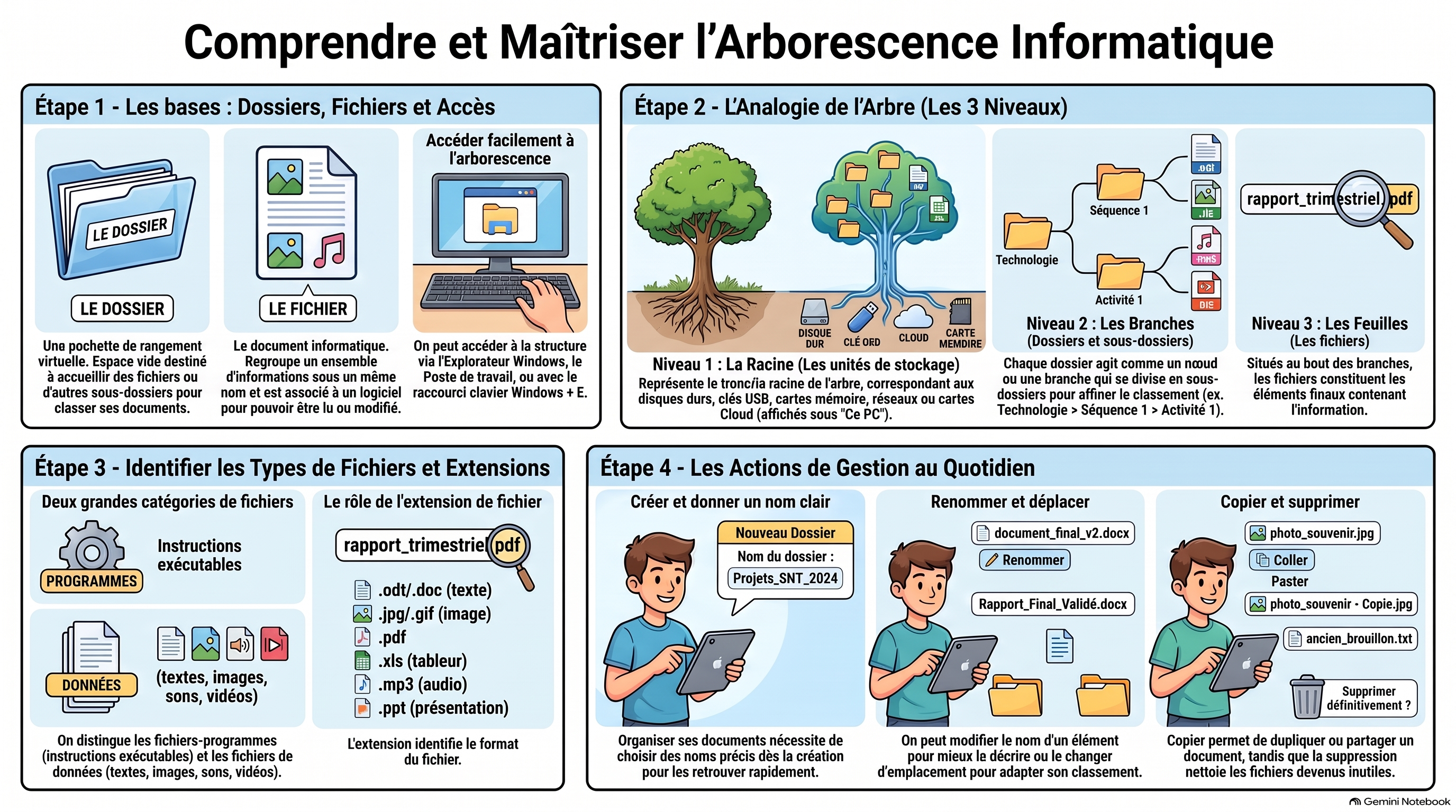 Comprendre l'Arborescence Informatique